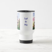 Licht de weg van de vuurtoren reismog reisbeker (Center)