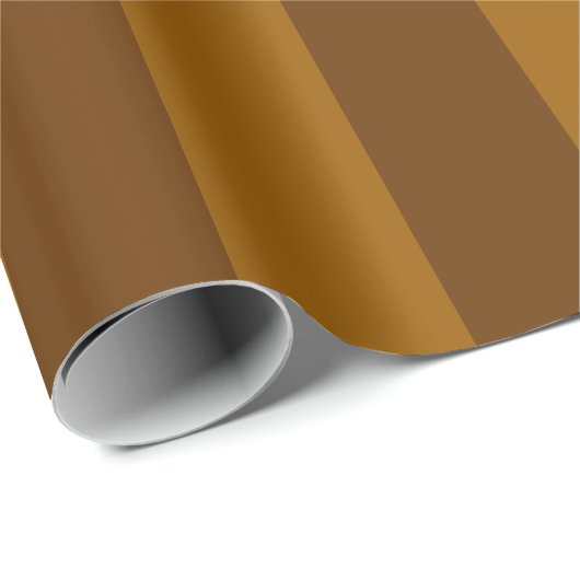 Licht donkerbruin deel half zijdes ontwerp cadeaupapier (Rol Hoek)