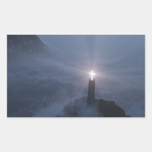 Licht- en bergingsstickers rechthoekige sticker