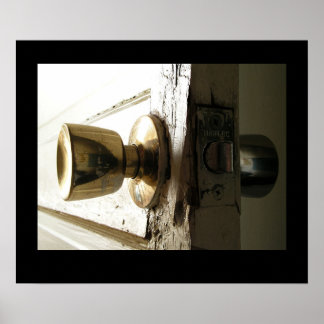 Licht en donker poster