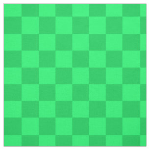 Licht en donkergroen Checker Patroon Plaid Design Stof