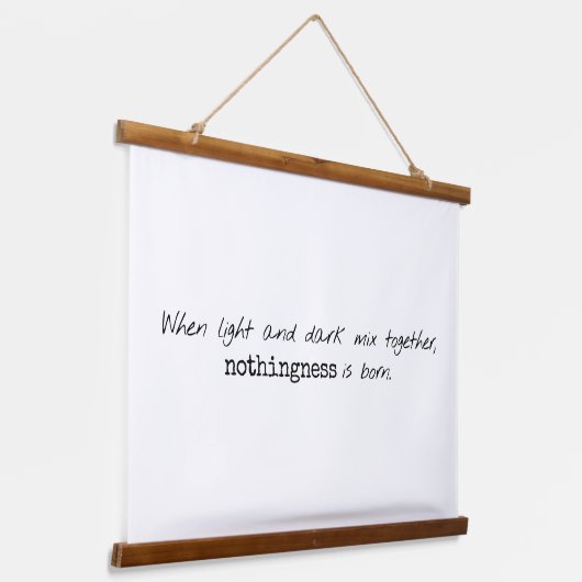 Licht- en donkerhout met wandbekleding hangend wandkleed (Gebogen)