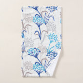 Licht en luchtig Hydrangea bloemenpatroon Bad Handdoek (Handdoek)