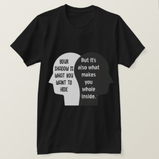 Licht en Schaduw Zelf t-shirt ontwerp