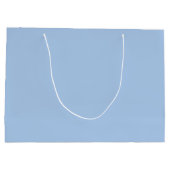 Licht Frans Blauw Grote Gift Bag Groot Cadeauzakje (Achterkant)