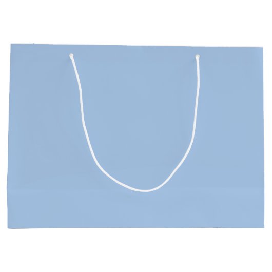 Licht Frans Blauw Grote Gift Bag Groot Cadeauzakje (Achterkant)