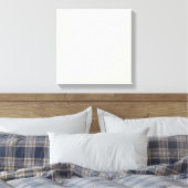 Licht geel canvas afdruk (Insitu (Slaapkamer))