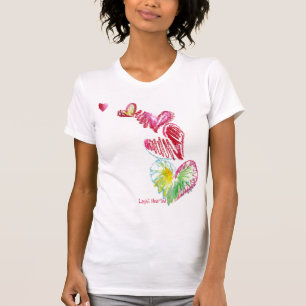 Licht gehoor Tower Hearts T-shirt / kleding