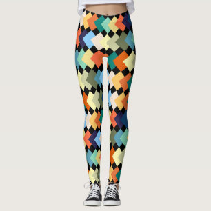Licht gekleurde diamanten leggings