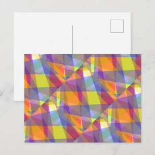 Licht Geometrisch - Ansichtkaart Briefkaart