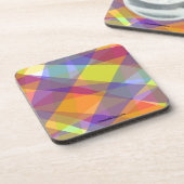Licht Geometrisch - Plastic Onderzetter (Linkerzijde)
