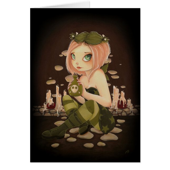 Licht giftige kaart (Voorkant)