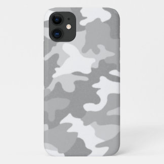 Licht grijs Camouflage iPhone 11 Hoesje