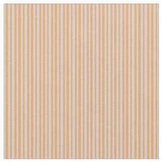 Licht grijs en bruin gekleurd Stripes Patroon Stof