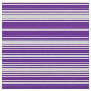 Licht grijs en Indigokleurige lijnen Stof