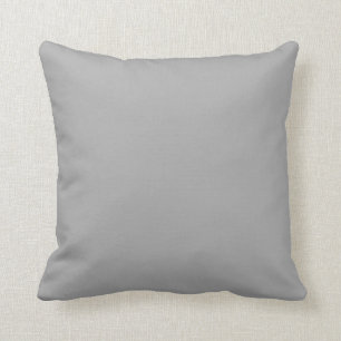 Licht grijs Solid Accent Kussen