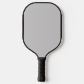 Licht grijze cirkelgeometrisch, naam of monogram t pickleball paddle (Achterkant)
