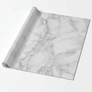 Licht grijze marmer kijken cadeaupapier