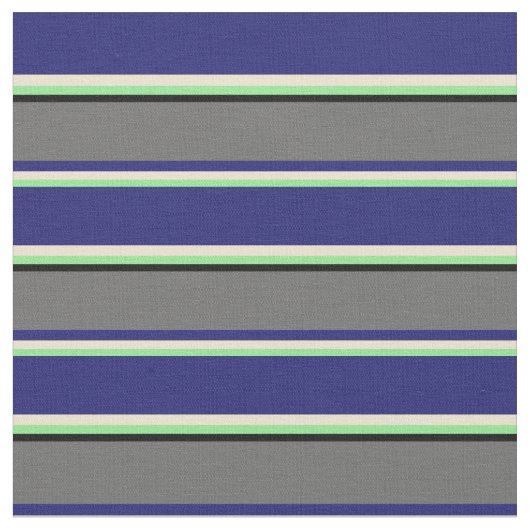 Licht groen, beige, Midnight Blue, dim Grey, zwart Stof (Close Up)