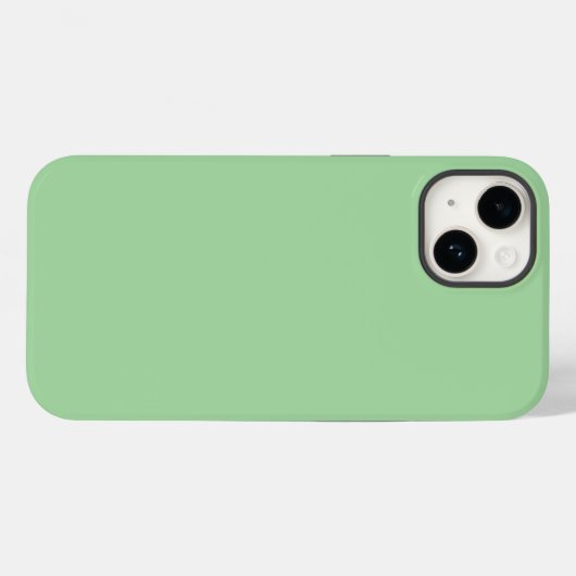 Licht groen, effen pastelkleur, Sierkussen Case-Mate iPhone Case (Achterkant (horizontaal))