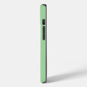 Licht groen, effen pastelkleur, Sierkussen Case-Mate iPhone Case (Achterkant / Links)