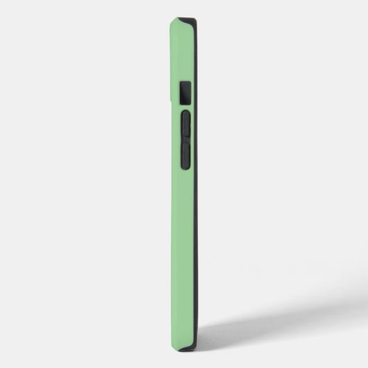 Licht groen, effen pastelkleur, Sierkussen Case-Mate iPhone Case (Achterkant / Links)