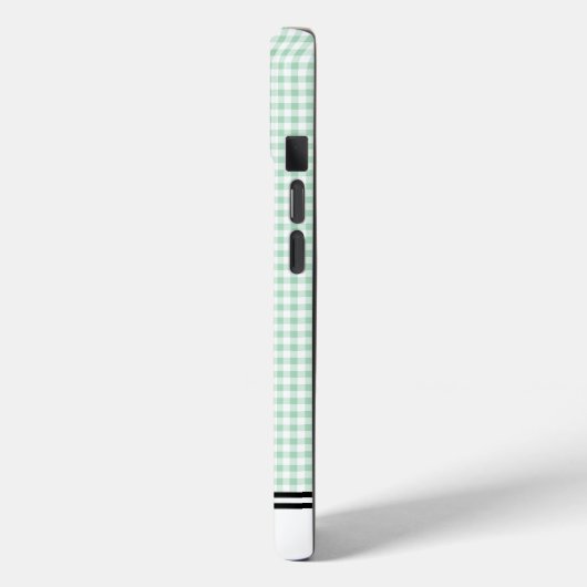 Licht Groen Gingham Custom Samsung Case-Mate iPhone Case (Achterkant / Links)