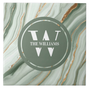 Licht Groen Marmeren Tegel Zee Groen Blauwgroen Tegeltje