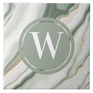 Licht Groen Marmeren Tegel Zee Groen Blauwgroen Tegeltje