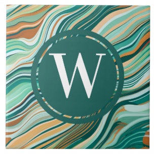 Licht Groen Marmeren Tegel Zee Groen Blauwgroen Tegeltje