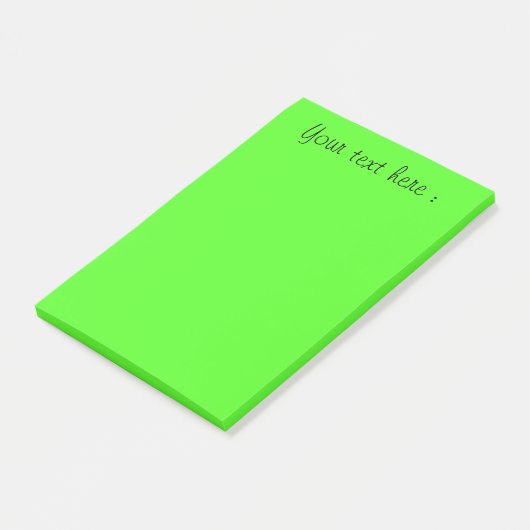 Licht groen om lijst te doen post-it® notes (Schuin)