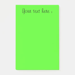 Licht groen om lijst te doen post-it® notes