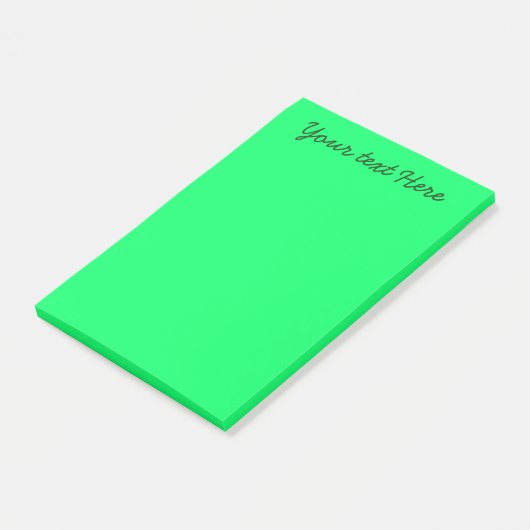 Licht groen om lijst te doen post-it® notes (Schuin)