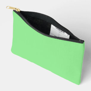 Licht Groen Print Cut Naai Kleine Accessoirezak Etui