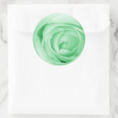 Licht groen ronde sticker (Tas)
