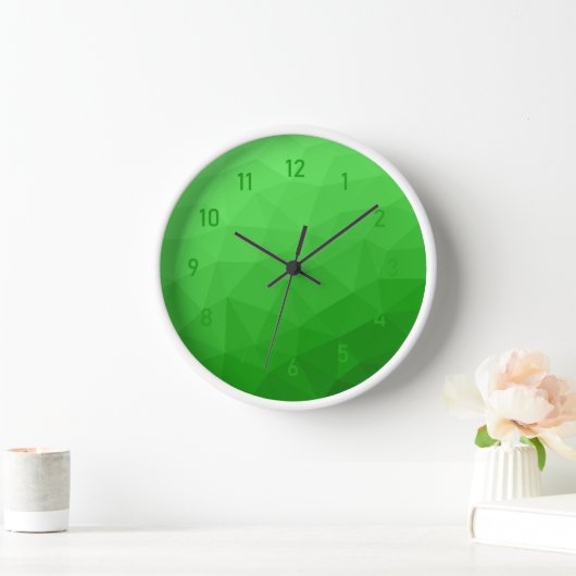 Licht groen verloop geometrisch gaas helder patroo (Huis)