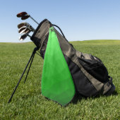 Licht groen verloop geometrisch gaas helder patroo golfhanddoek (Groen)