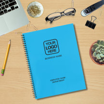 Licht hemblauw modern professioneel bedrijfslogo