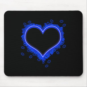 Licht het op Blauw Autisme Hart Puzzel Stukken Aut Muismat