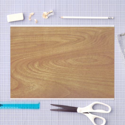 Licht houtnerftispapier tissuepapier (Craft)