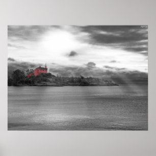 Licht huis II Poster
