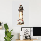 Licht huis Poster (Thuiskantoor)