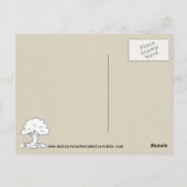 Licht in de tunnel briefkaart (Achterkant)