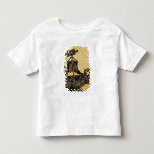 Licht in de vorm van een boot kinder shirts