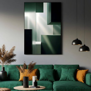 Licht in Geometrie Poster