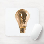 Licht in het donker muismat (Met muis)