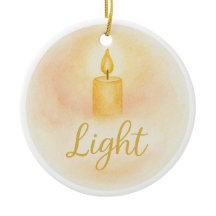 Licht kerstornament