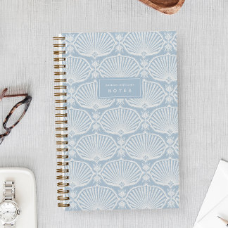 Licht Kustblauw | Deco Fans Persoonlijk Notitieboek