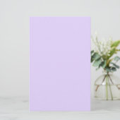 Licht Lavendel Briefpapier (Staand voorkant)