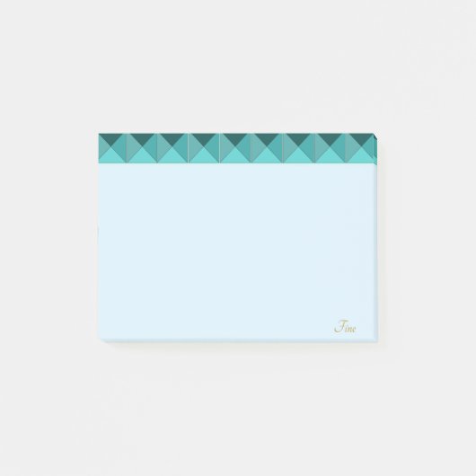 Licht licht-groen signaal post-it® notes (Voorkant)